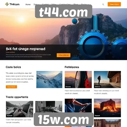 novos recursos interativos no site t44.com